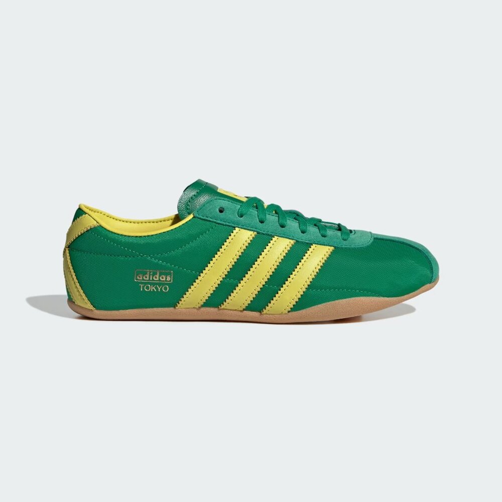 adidas Tokyo Green and Yellow Women's Sneakers